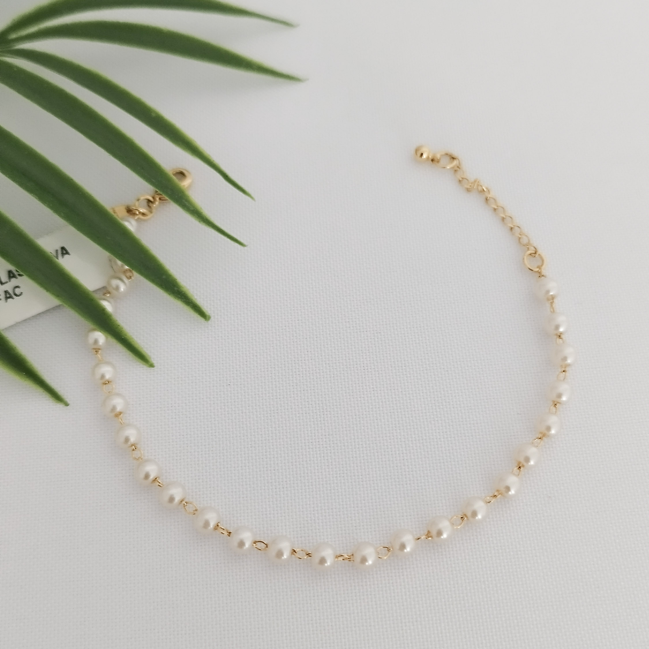 Pulseira Mini Pérolas