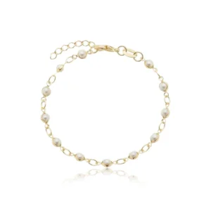 Pulseira Infantil Pérolas