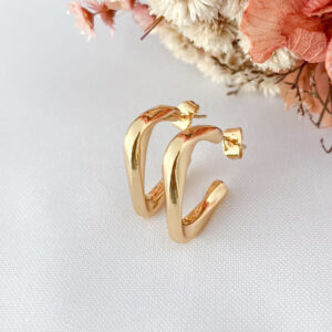 Argola Estilo V-2cm