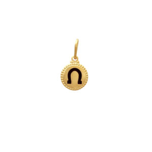 Pingente Circular com Ferradura