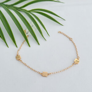 Pulseira Quadrados Lisos