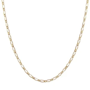 Corrente Unissex Elos 1x1, 3mm -60