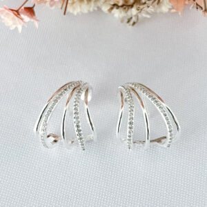 Brinco Estilo Ear Cuff 5 Argolas