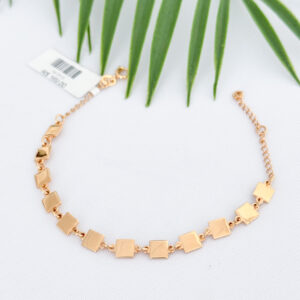 Pulseira Quadrados Lisos