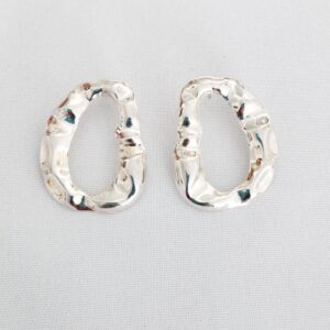 Brinco Orgânico Grande-3,5cm x 2,5cm
