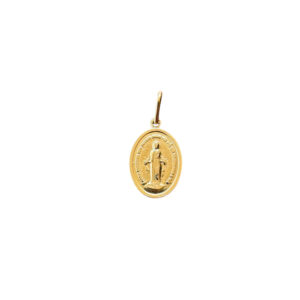 Pingente Medalha Nossa Senhora das Graças 1,8x1,5cm
