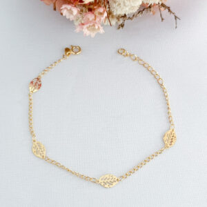 Pulseira Folhinha-21cm