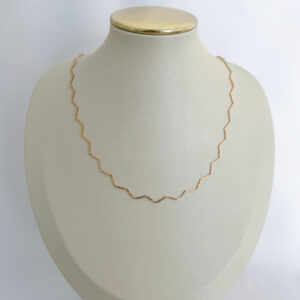Colar Zig Zag-40cm