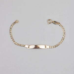 Pulseira Infantil Menino Placa-13cm