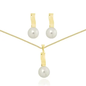 Conjunto Detalhe em Pérola .
