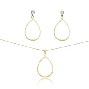 Conjunto Gota com Base Ponto de Luz