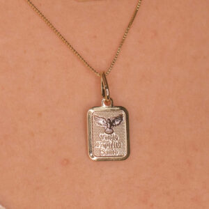 Pingente Placa Espirito Santo 1,5x1cm
