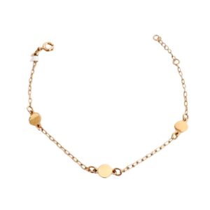 Pulseira 3 Esferas Lisas