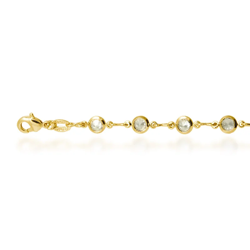 Pulseira com Zircônia 5mm