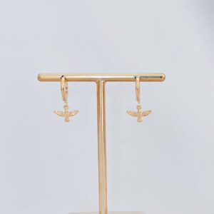 Argola Pingente Espirito Santo-2cm